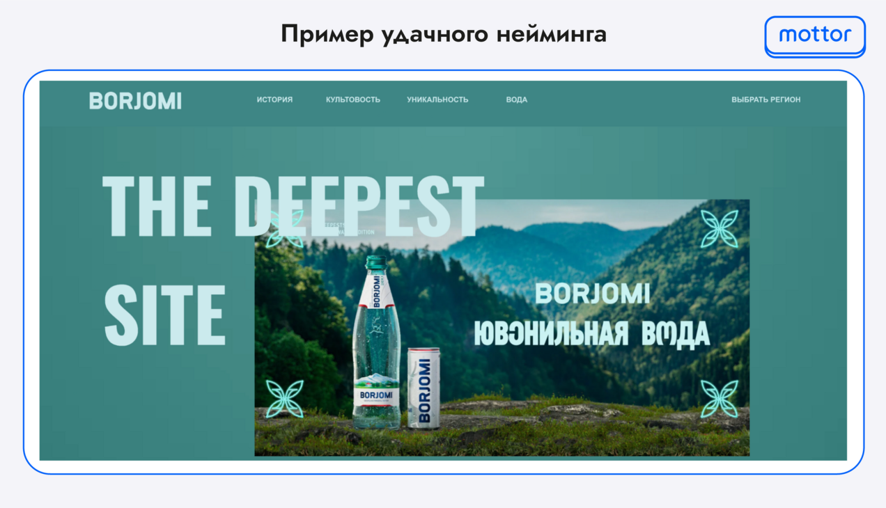 пример удачного нейминга
