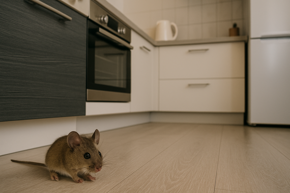 Мышь на кухне