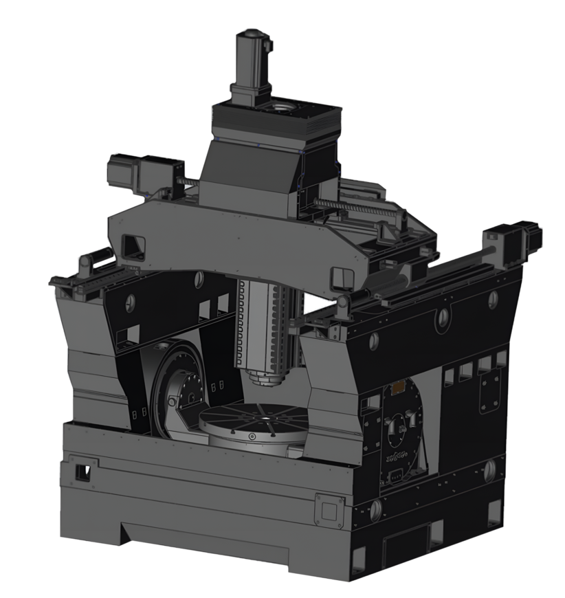 Пятикоординатный фрезерный обрабатывающий центр с ЧПУ