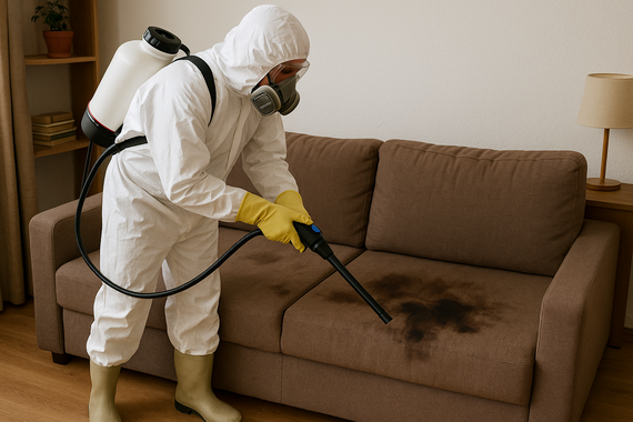 Дезинфекция гостиной