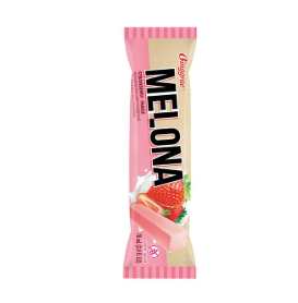 Мороженое молочное Melona клубника 70 мл., Южная Корея дистрибьютер корейского мороженого Гермиона