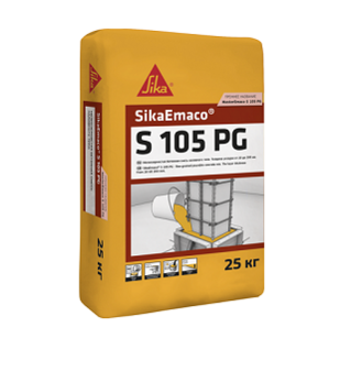 Ремонтная состав SikaEmaco s105pg, emaco pc mix fluid, смесь для стяжки пола