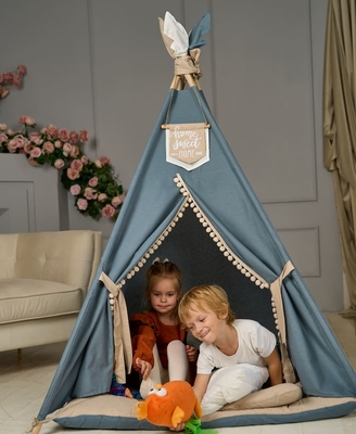 Вигвам ребёнку. Vigvam.Rebenku. Игра в вигваме домик для зверюшек.