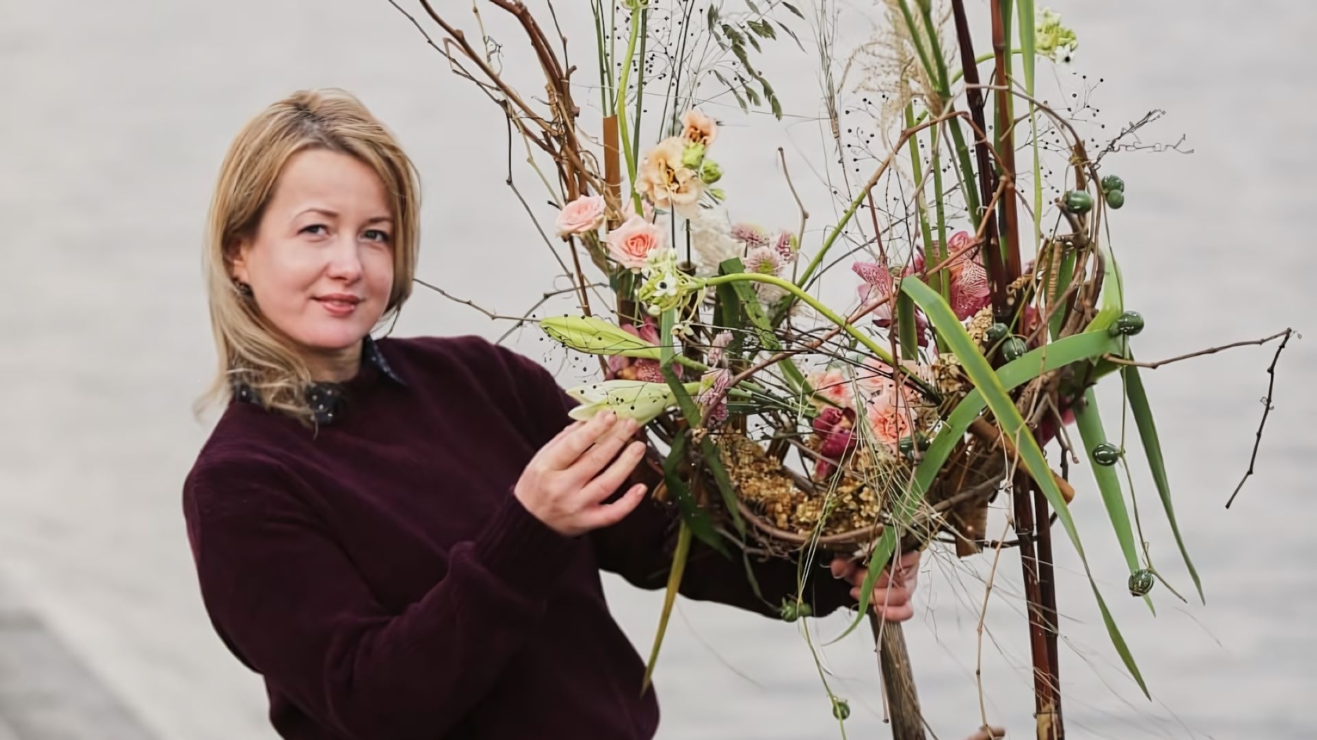 Мастер-класс Екатерина Конева "Цветы на День Влюблённых". Галерея Багратуни