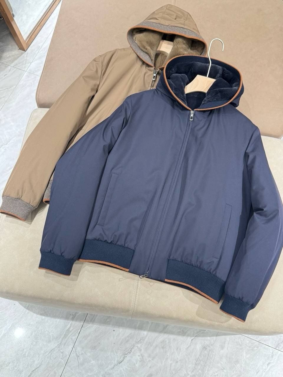 Мужская куртка Loro Piana реплика утепленная