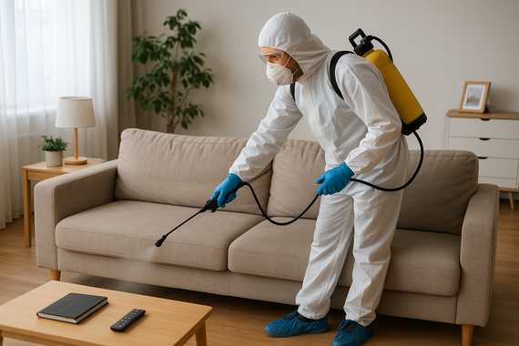 Дезинфекция дивана