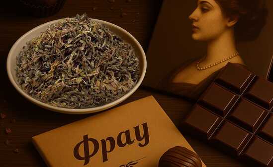 Фото ароматизированного табака "Фрау" с шоколадным вкусом