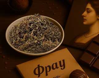 Фото ароматизированного табака "Фрау" с шоколадным вкусом