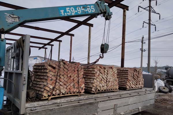 ДОСТАВКА ЖБИ КОЛЕЦ, КИРПИЧА И БЛОКОВ