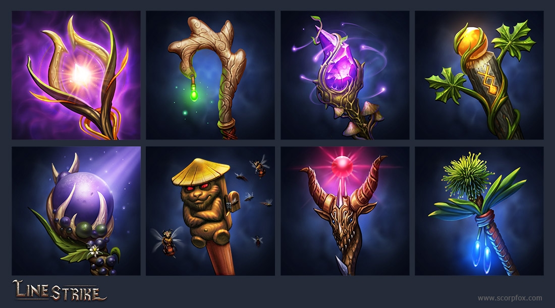 Иконки предметов для игры 256*256