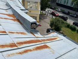 Износ фальцевой кровли