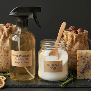 Экологичная бытовая химия, натуральные средства для уборки и стирки без вредных добавок EcoShop