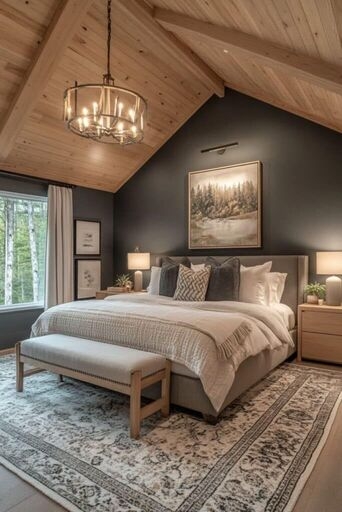 Отделка стен и потолков деревом внутри дома