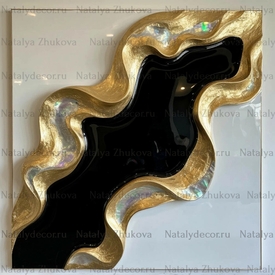 Картина из коллекции Натальи Жуковой " Black Gold Pearl "