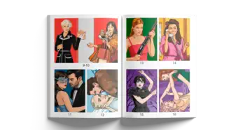 Заказать раскраску по номерам. Дьявол носит прада. 50 оттенков серого. Отчаянные домохозяйки.Уэнсдей