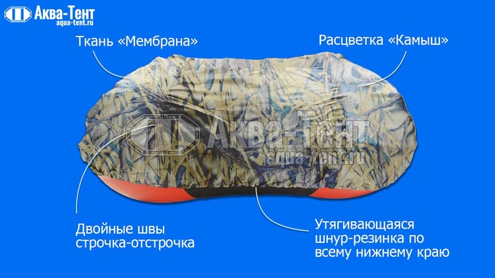 Тент на лодку ПВХ Солар