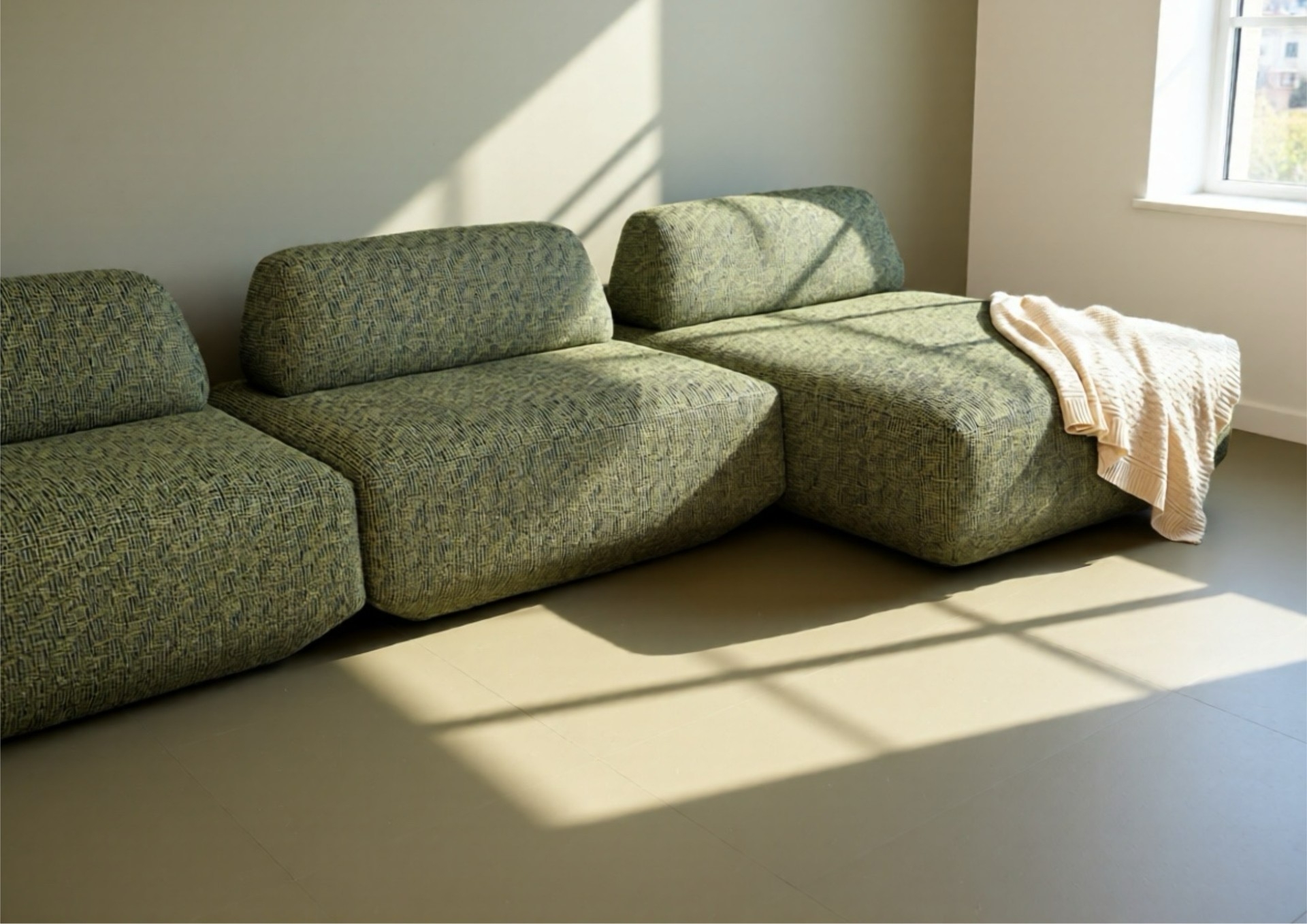 Модульный диван Тайм. Ателье мягкой мебели MALINO