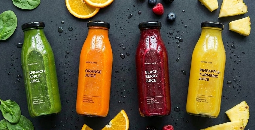 Натуральные соки прямого отжима, смузи и детокс напитки без сахара в Петропавловске