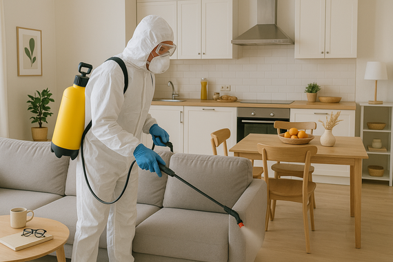 Дезинфекция кухн-гостиной