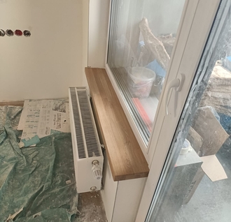 Изготовление подоконников из натурального дуба на заказ в Уфе от компании ЭкоМассивУфа