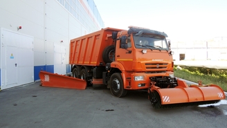 КДМ на базе самосвала Камаз 6520