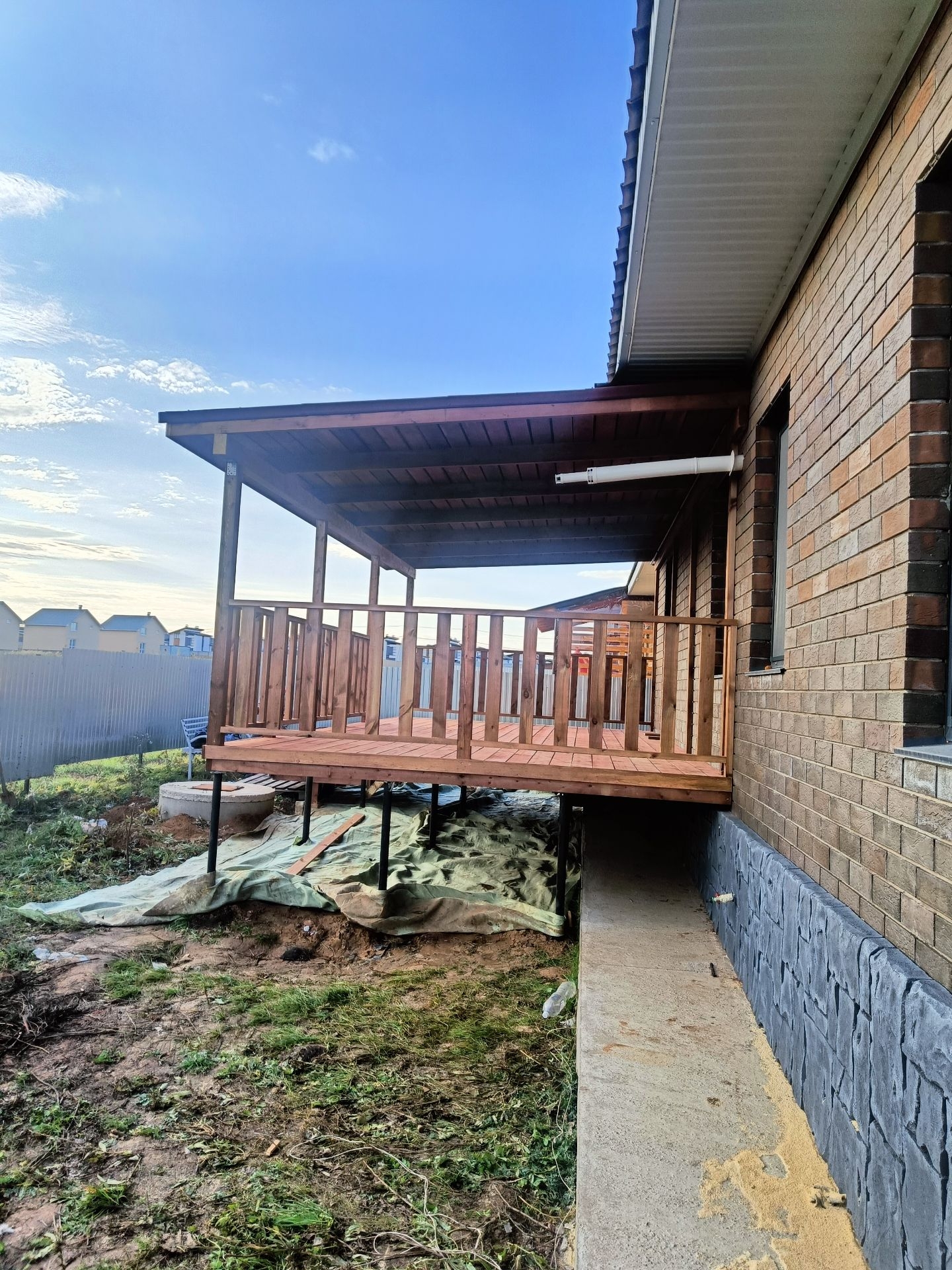 Строительство деревянных террас под ключ в Уфе и Уфимском районе