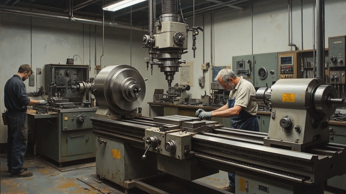 Машина для механического воздействия на заготовки