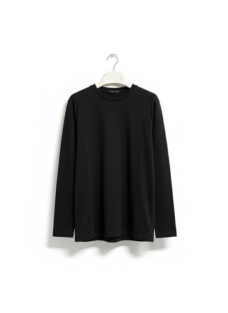 Базовый лонгслив оптом, черный лонгслив оптом