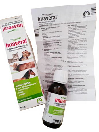 Обработка от лишая хорька раствором Имаверола