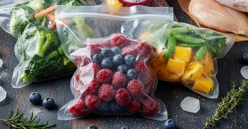 Шоковая заморозка овощей, ягод и полезные полуфабрикаты в магазине EcoShop Петропавловск