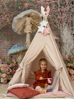 Вигвам ребёнку. Vigvam.Rebenku. Игра в вигваме волшебный замок.