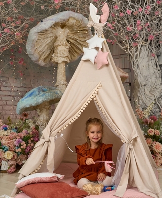 Вигвам ребёнку. Vigvam.Rebenku. Игра в вигваме волшебный замок.