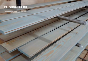 крашенная вагонка для внутренней отделки