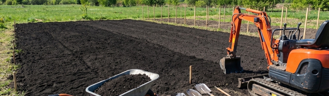 Почвогрунт для огорода и ландшафтных работ