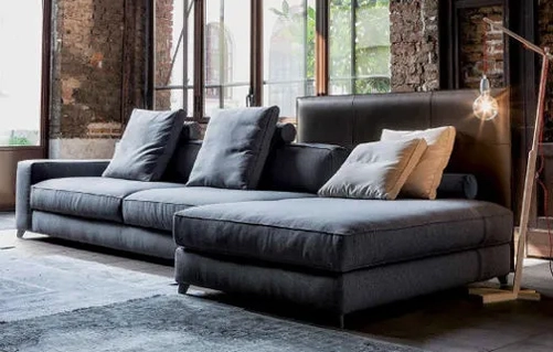 Купить угловой диван на заказ Италия 55