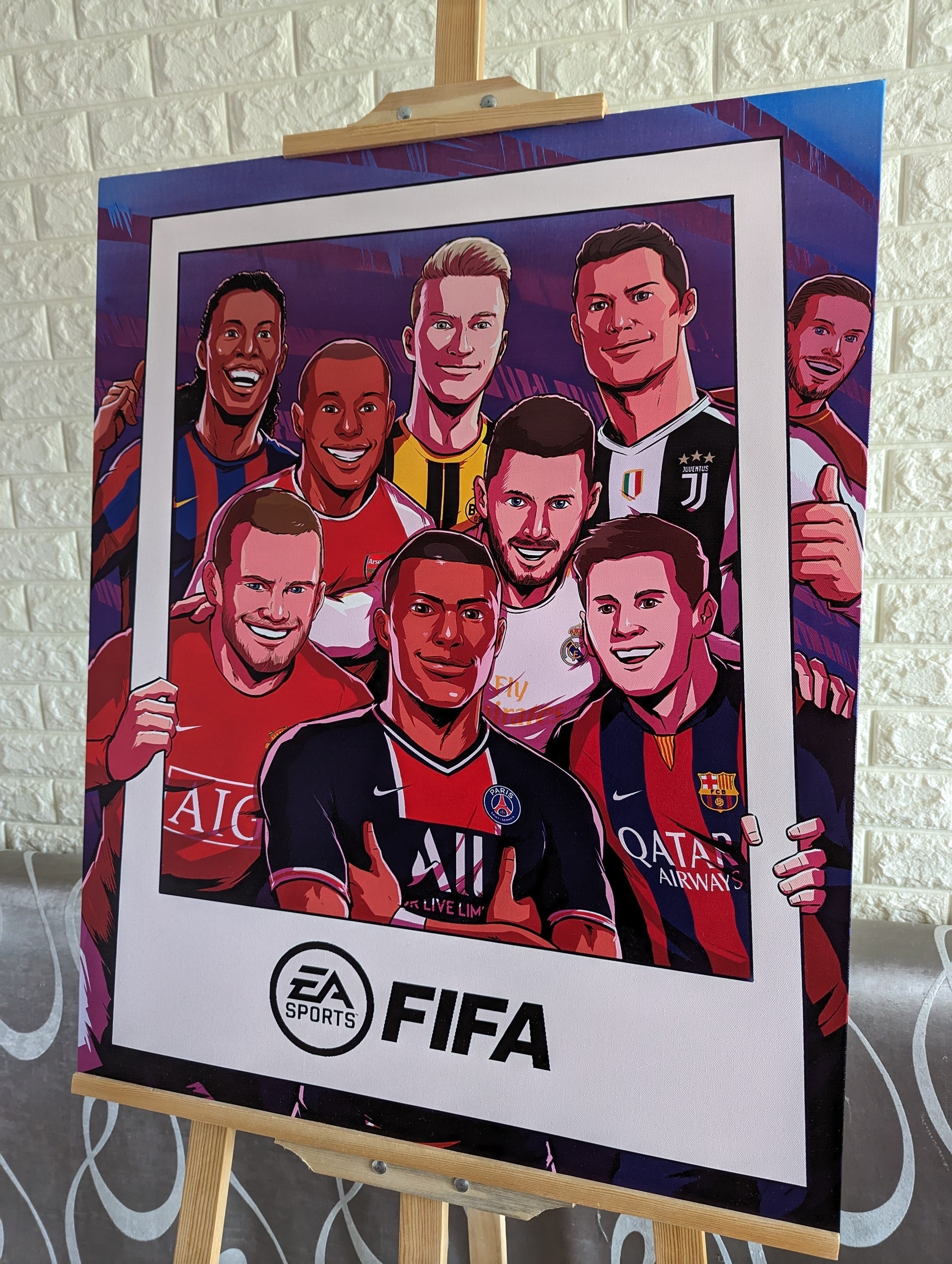Картина для фанатов FIFA