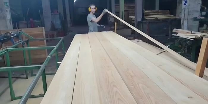 Цех по производству изделий из лиственницы