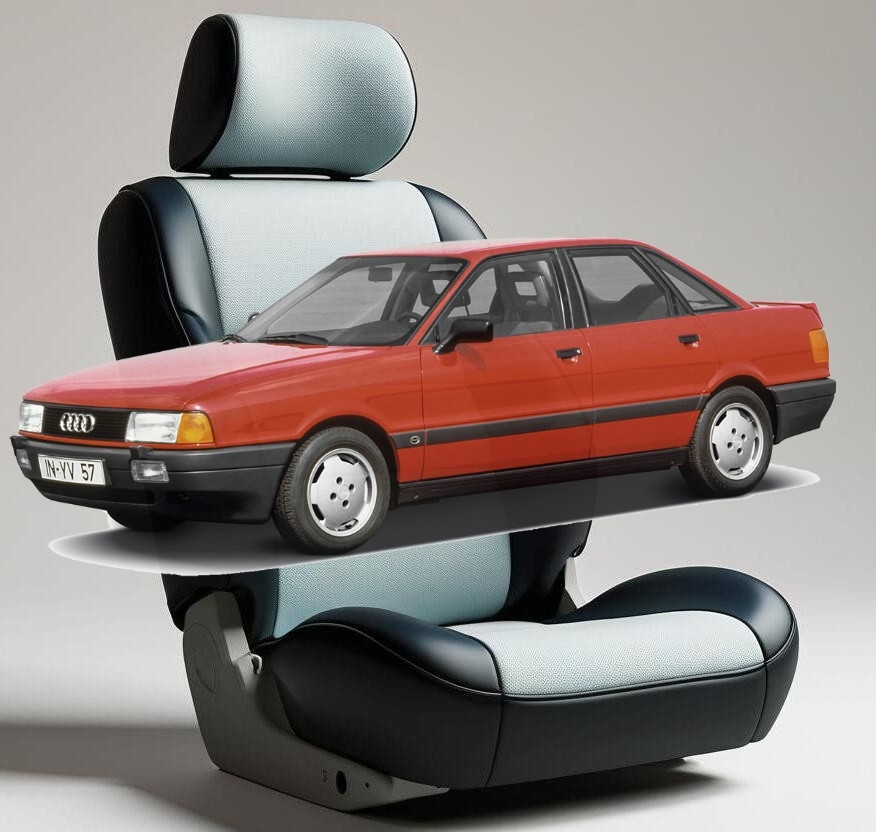 Чехлы на сиденья Audi 80