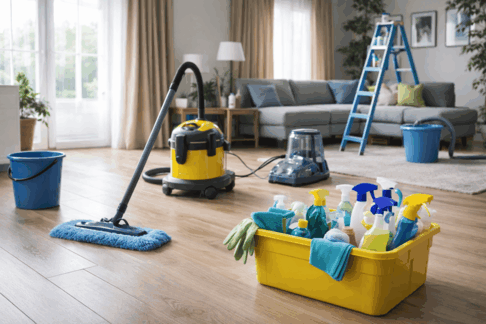 Поддерживающая уборка помещений