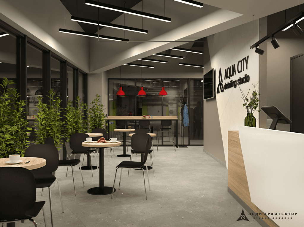 Дизайн клиентской зоны на автомойки Aqua City