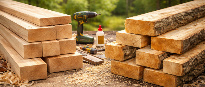 Брусок строганный в Минске от Эльбрус