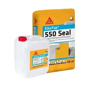 sikatop 550 seal, Masterseal 550 двухкомпонентная гидроизоляция
