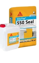эластичная гидроизоляция masterseal 550, sikatop 550 seal