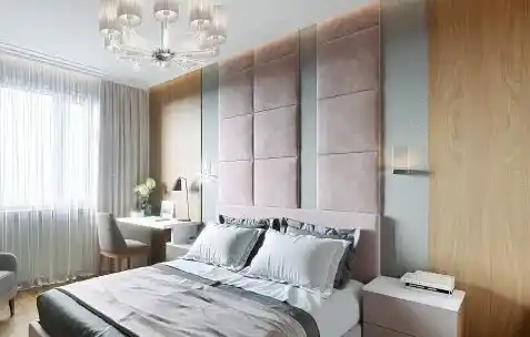 Панели комбинированные из ткани и шпона