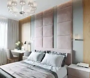 Панели комбинированные из ткани и шпона