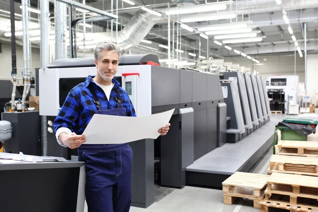печать газет контроль изделия