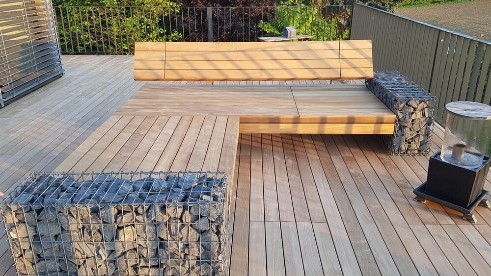 Отделка тиком интерьера