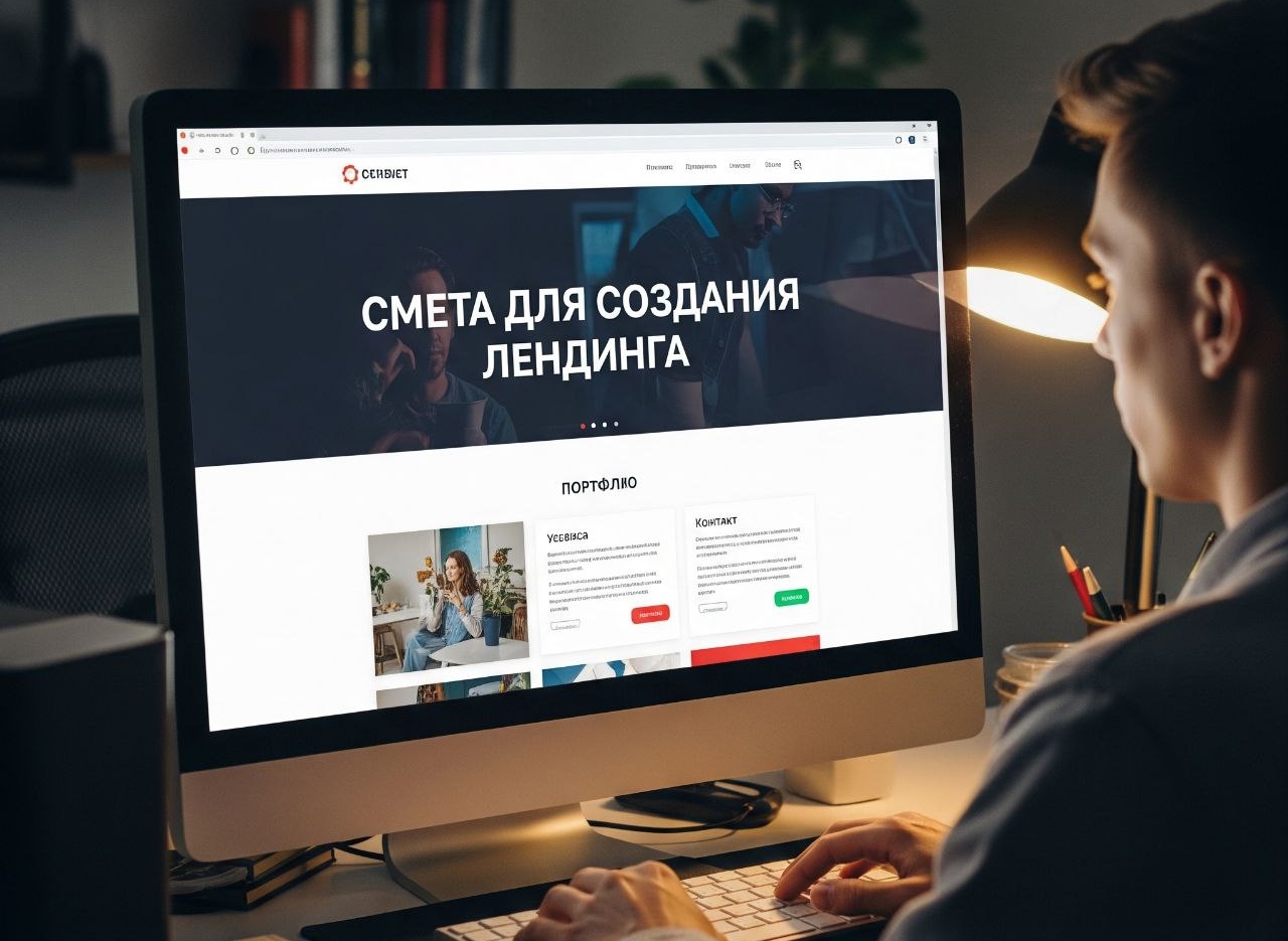 смета для создания лендинга