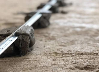 установка маяков на пол