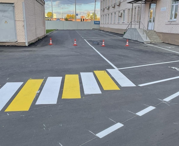 Дорожная разметка в Минске